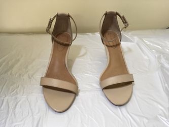 New Corso Como Natural Leather heels size 7.5 perfect for spring or summer