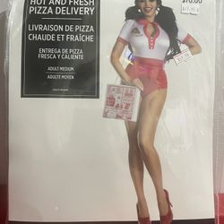 Brand New Pizza Delivery Costume OBO 