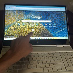 Hp Envy X360 Convertible Touchscreen Laptop With Fingerprint Scanner 