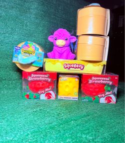 Squishy toys $7 each for pick up only