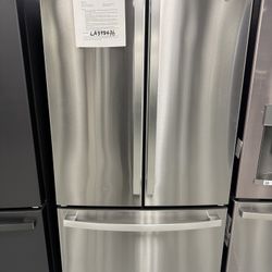GE 27 Cu.ft French Door Refrigerator With Internal Water And Ice