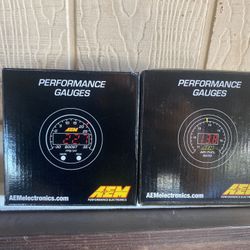 aem oil pressure gauges 