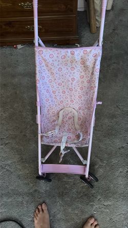 Cosco pink stroller