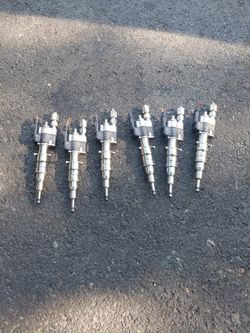 2008 Bmw 535i Index 8 Fuel Injectors 