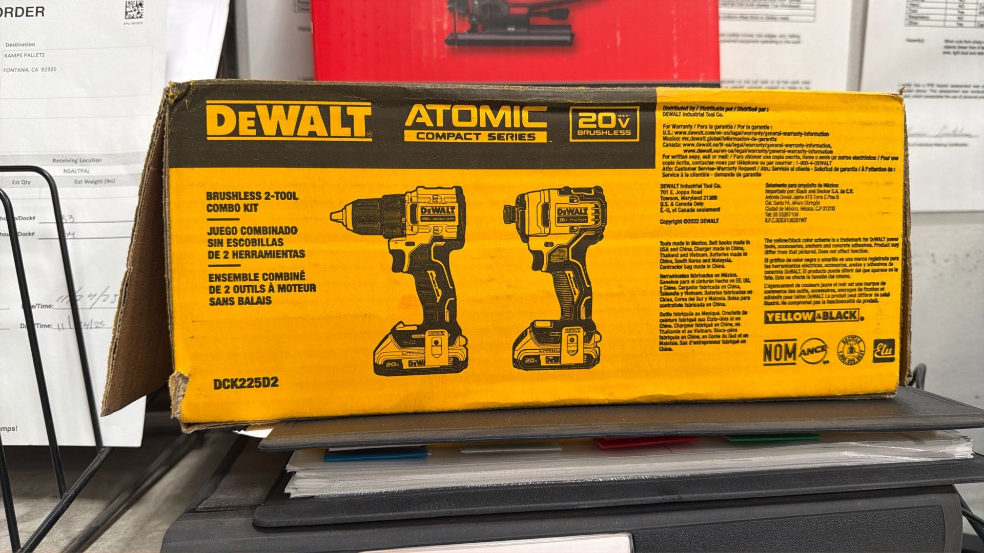 DEWALT KIT NEW BRUSHLESS 20v