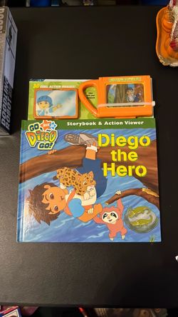 Go Diego Go! Diego the Hero Storybook & Action Viewer