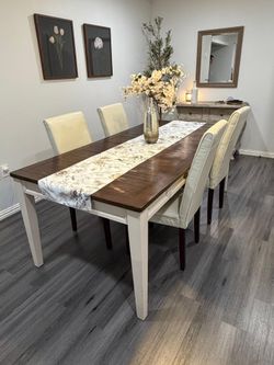 Dining table with 4 chairs