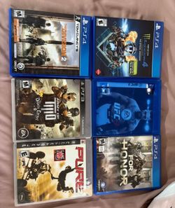 $4 Each For PS3/PS4 Games
