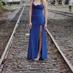 Blue Prom Dress 