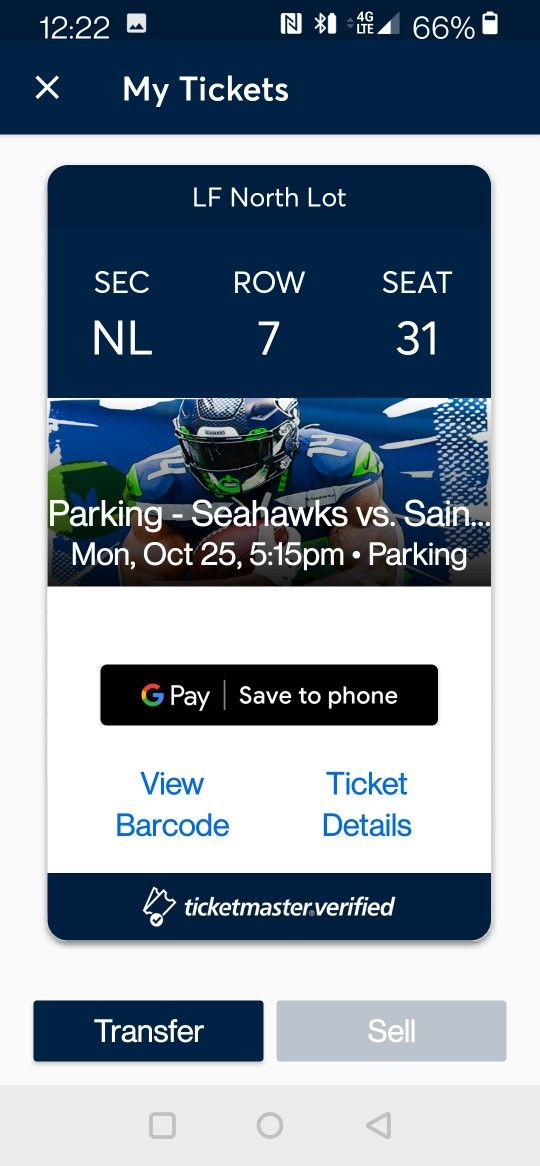 6 Seahawks Tickets