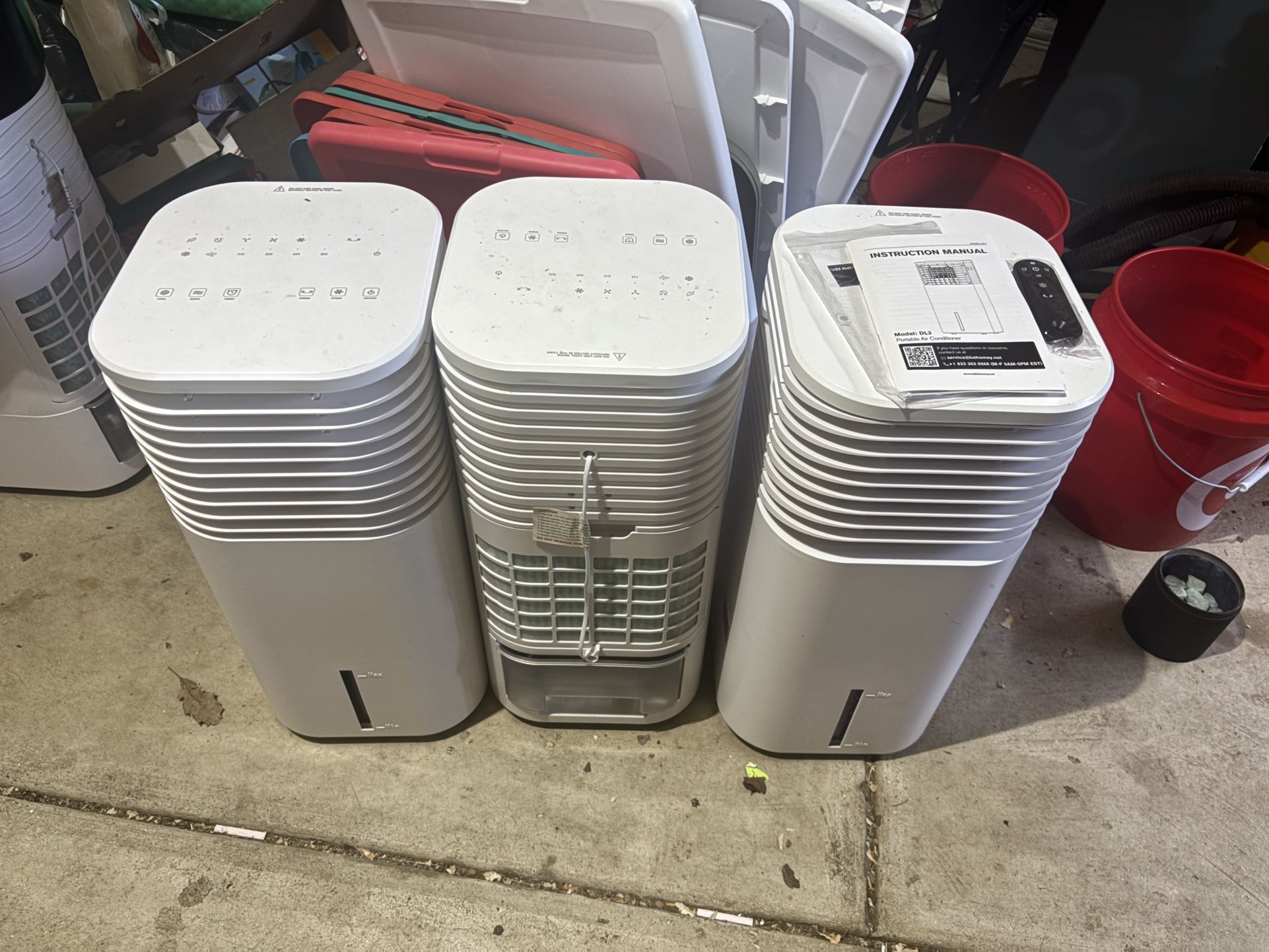 Portable air conditioners