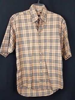 Men’s Burberry Button Up Shirt Small