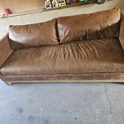 Leather Sofa 
