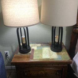 2 Lamps Good Condition 