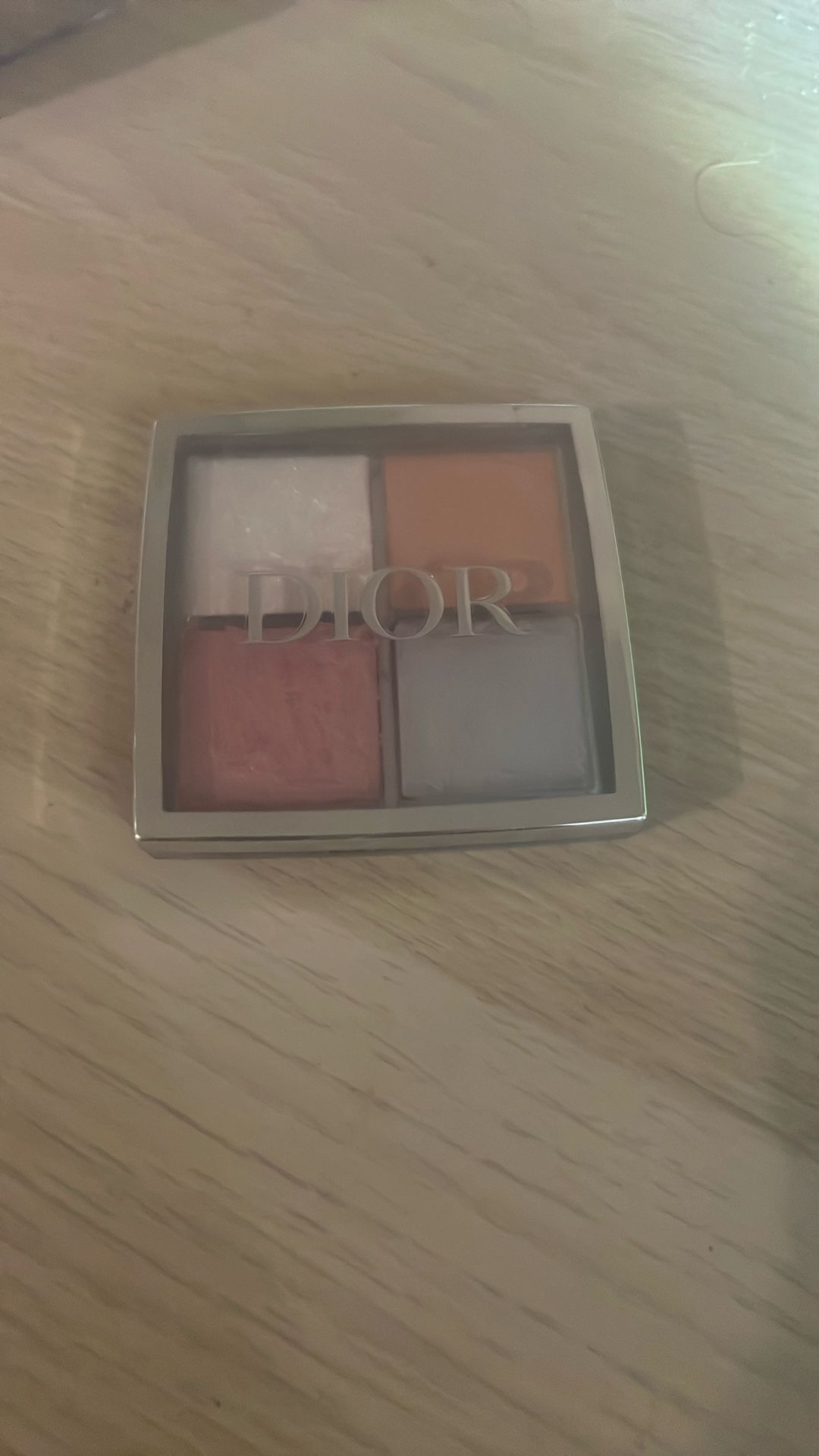 Dior Backstage Glow Face Palette, specifically the 005 Celestial Glow shade.