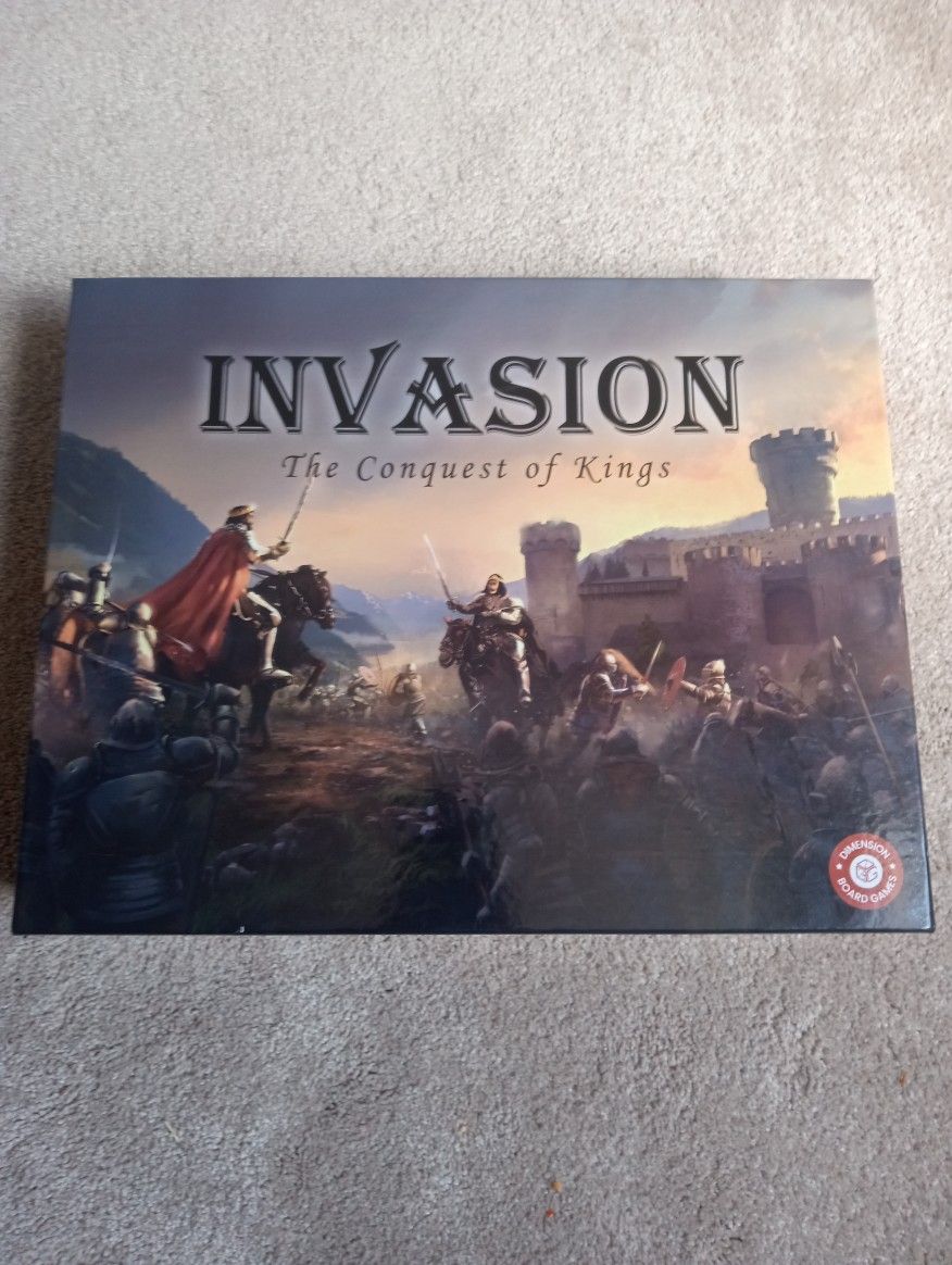 Invasion The Conquest Of Kings Board Game 