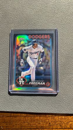 2024 Topps Chrome Freddie Freeman Lid Exclusive/99