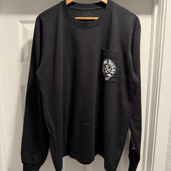 Chrome Hearts Floral Pocket Tee Long sleeves