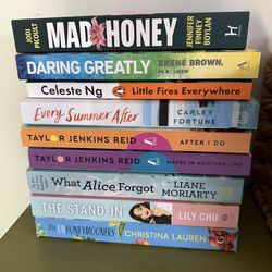 Ten Books for $15 (Fiction, Rom Com, Inspirational)
