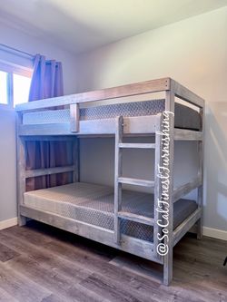 New Twin Bunk Bed With Mattress