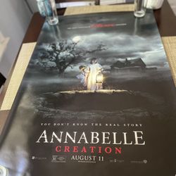 Original Movie Posters (27x40 In) Annabelle Creation, It, Kingsman, Dunkirk