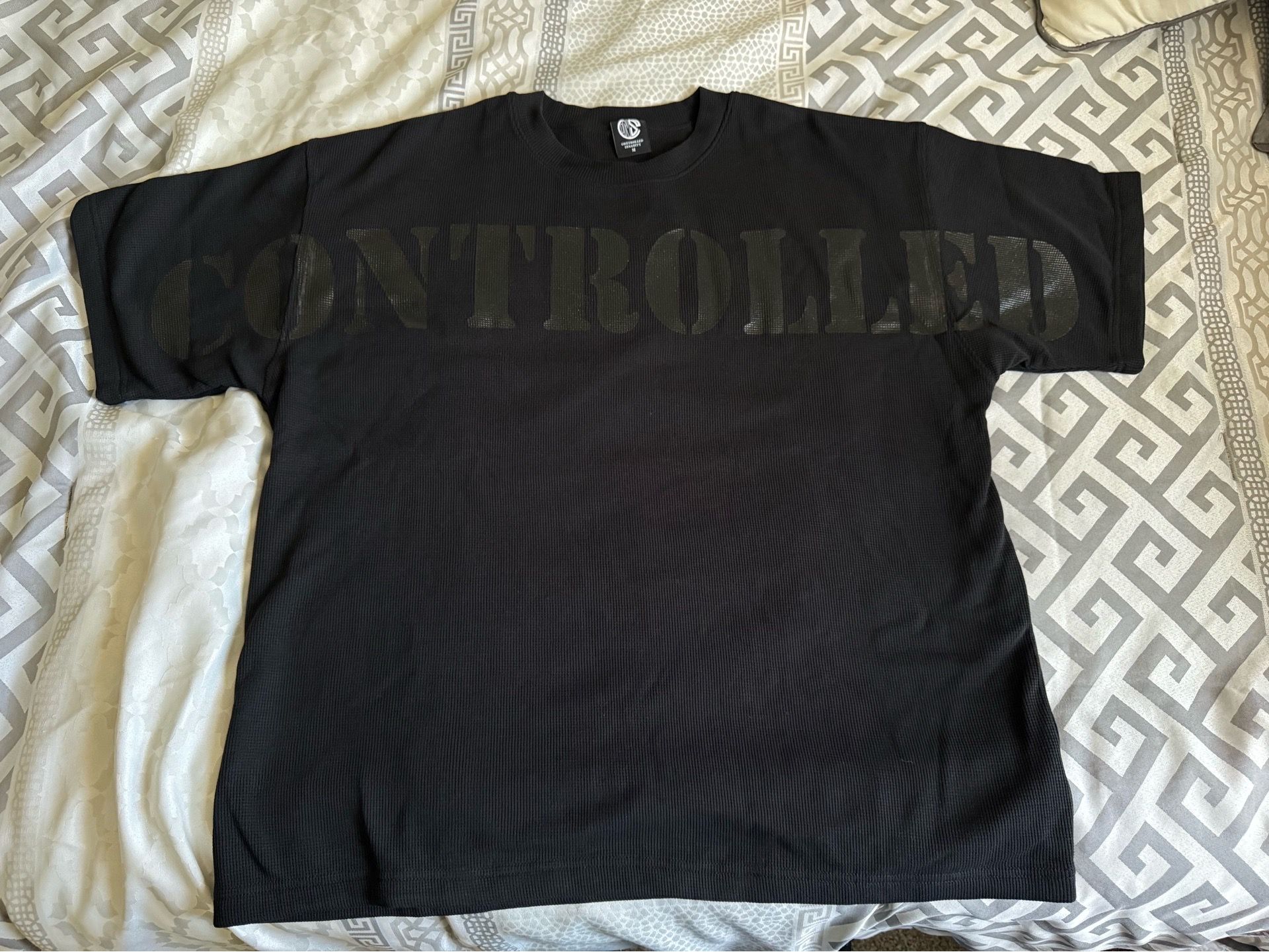 Controlled Insanity Midnight Black Lightweight Tee