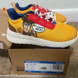 DISNEY & Adidas Toddler Shoe Size 10K - Toy Story Woody Shoes