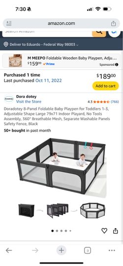 Baby playpen