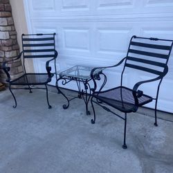 Patio Iron Set