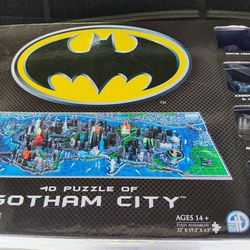 4D Gotham City Batman Puzzle