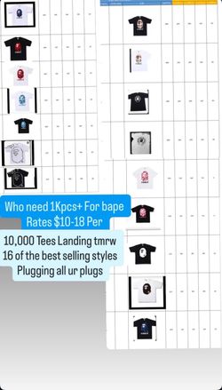 Bulk Bape Shirts