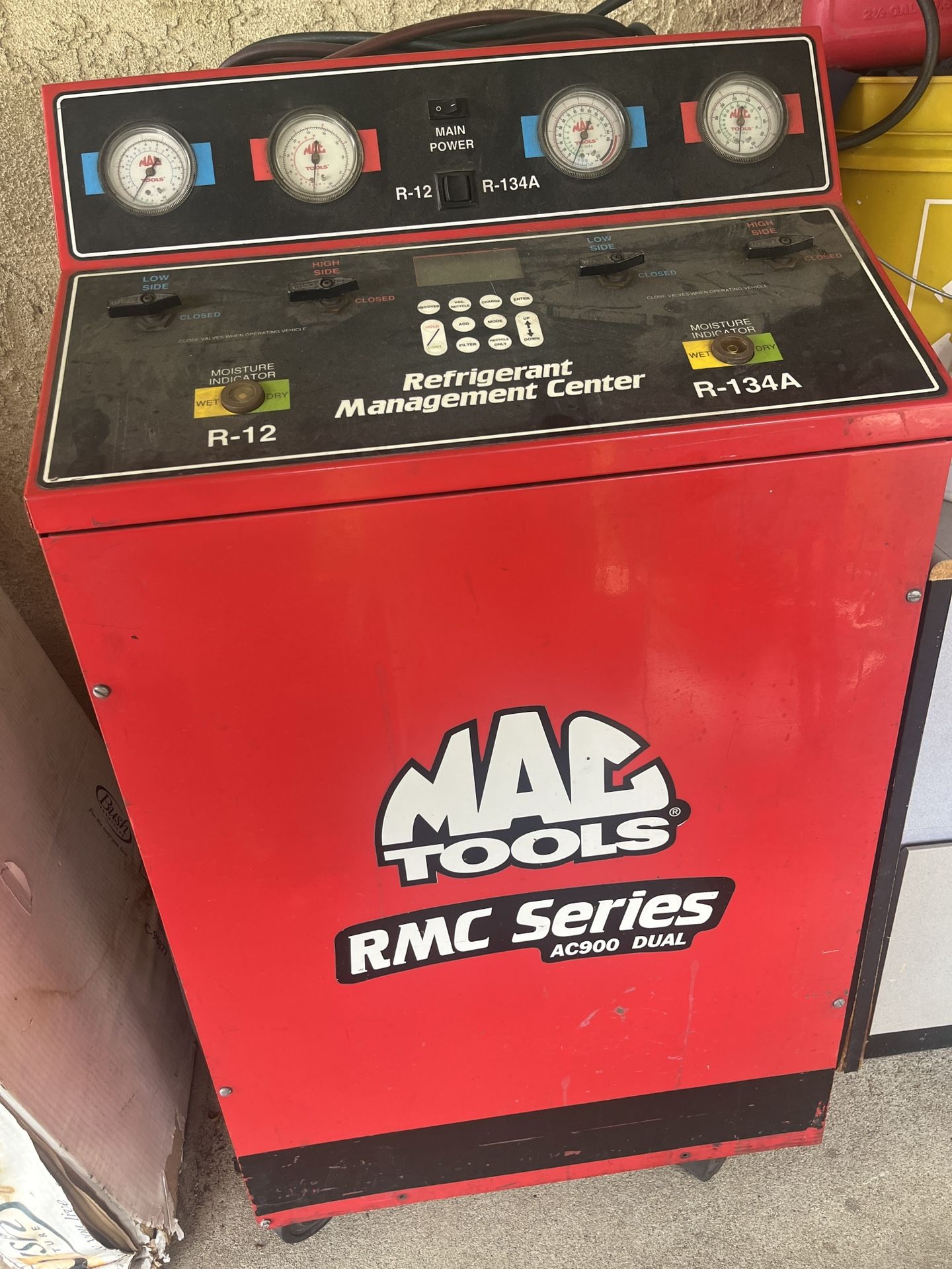 Mac Tools AC900 Duel Refrigerant Management Center