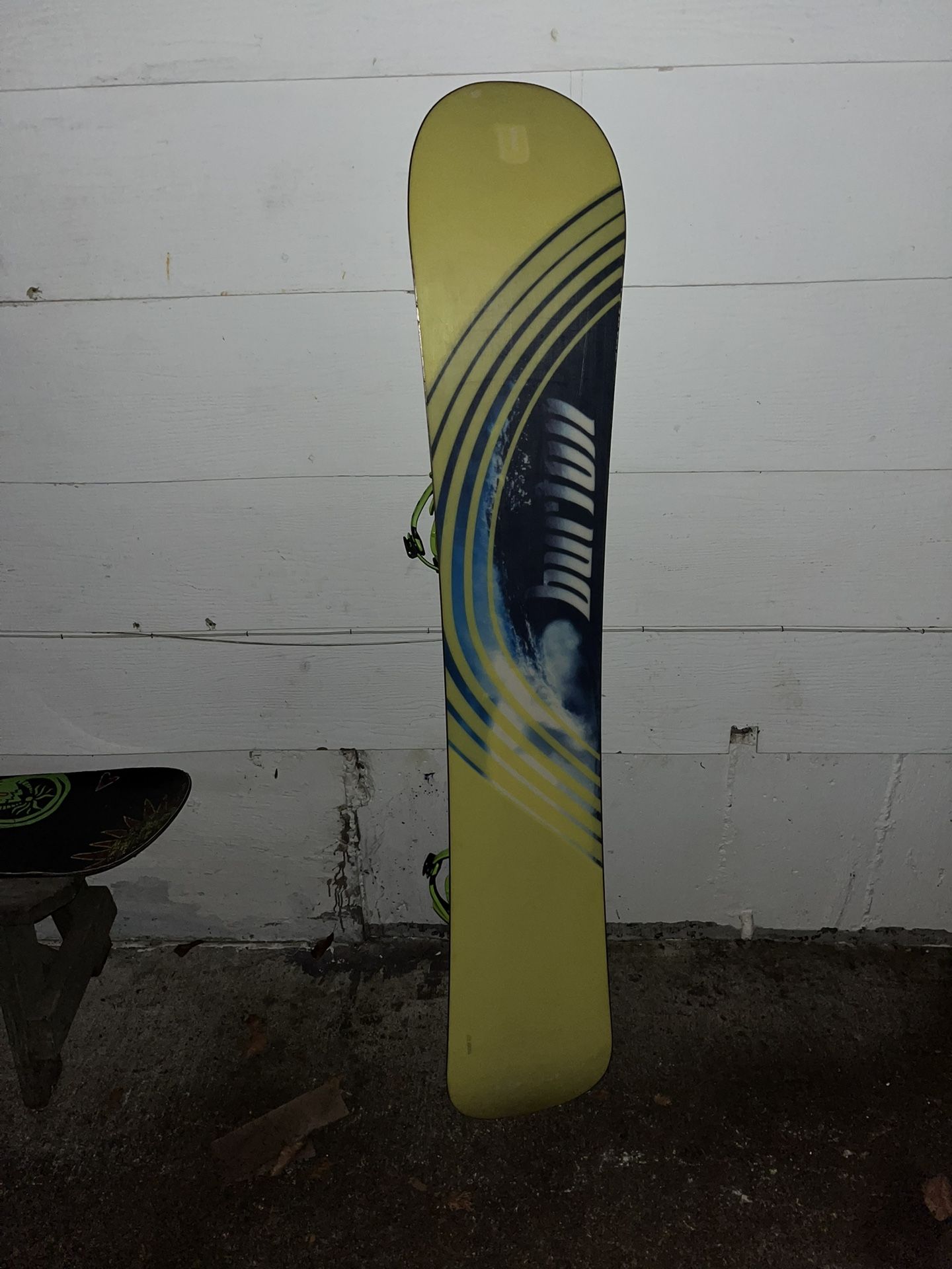 Burton 168cm With Flow Bindings