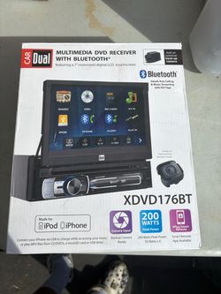 Touchscreen radio/DvD player