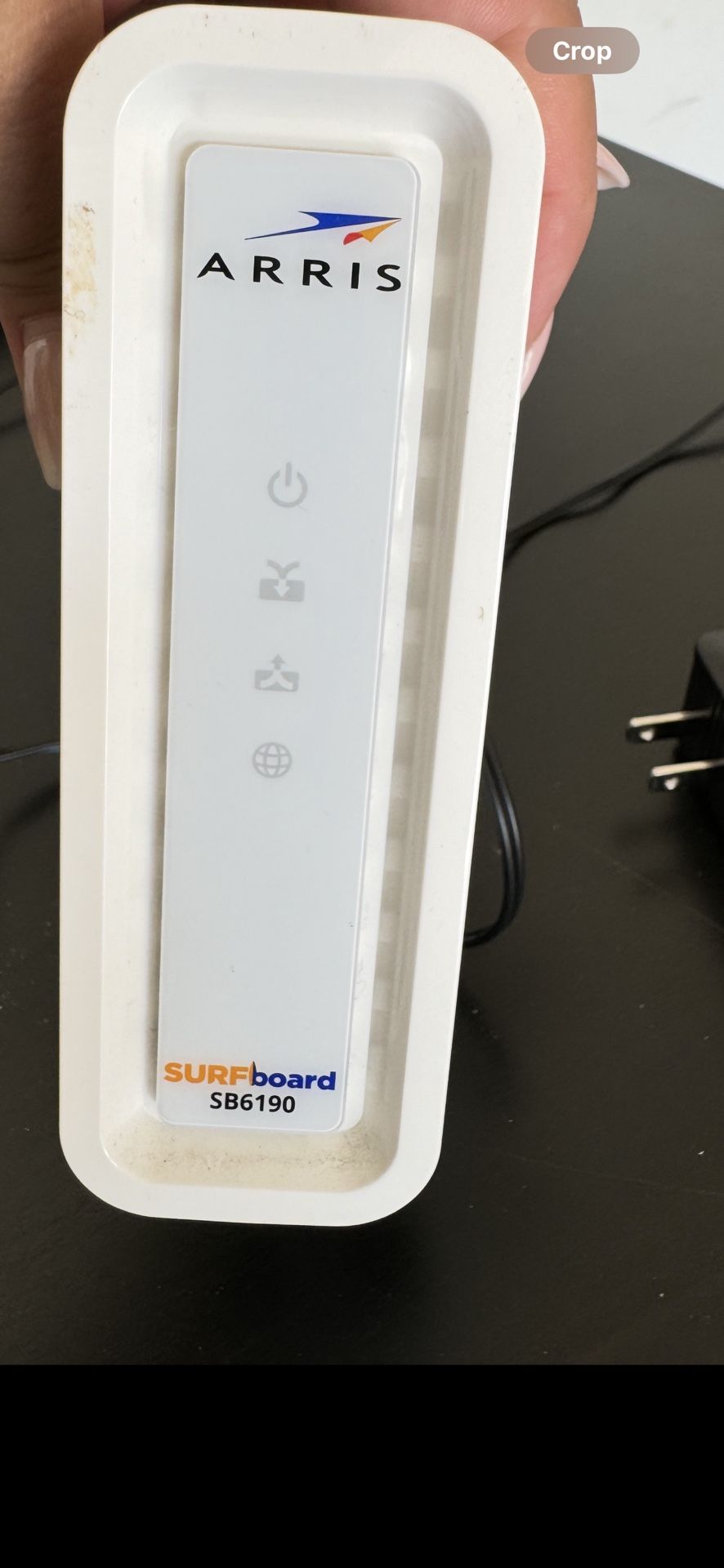 ARRIS SURFboard SB6190 32x8 DOCSIS 3.0 Cable Modem - White