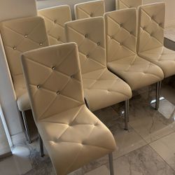 8 Castelbrau Dining Chairs 