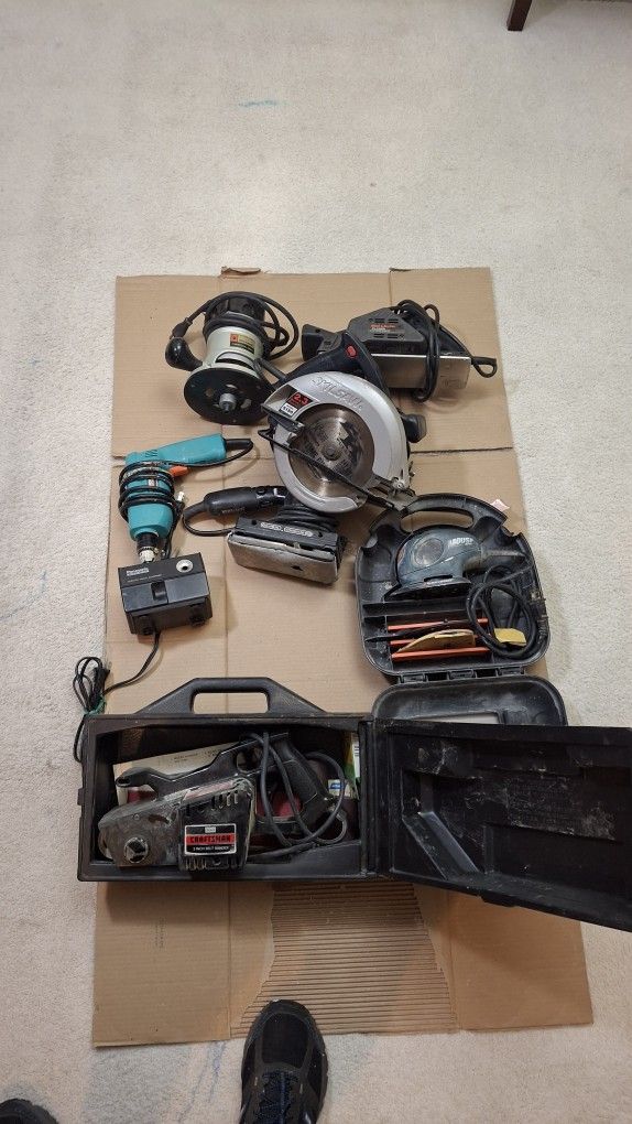 Lot Of Power Tools
