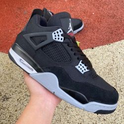 Air jordan 4s  black canvas more colors available 