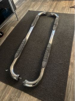 Crome running boards