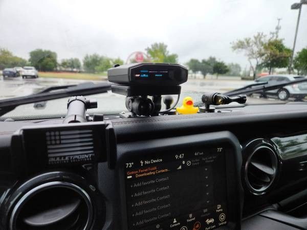 BulletPoint RubiGrid Jeep Wrangler & Gladiator Platform Dash Mount