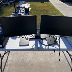 Dell Computer Dual Monitors