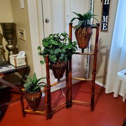 BAMBOO PLANT STAND 