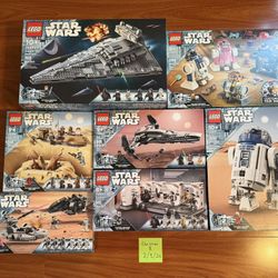 LEGO Star Wars Sealed Lot