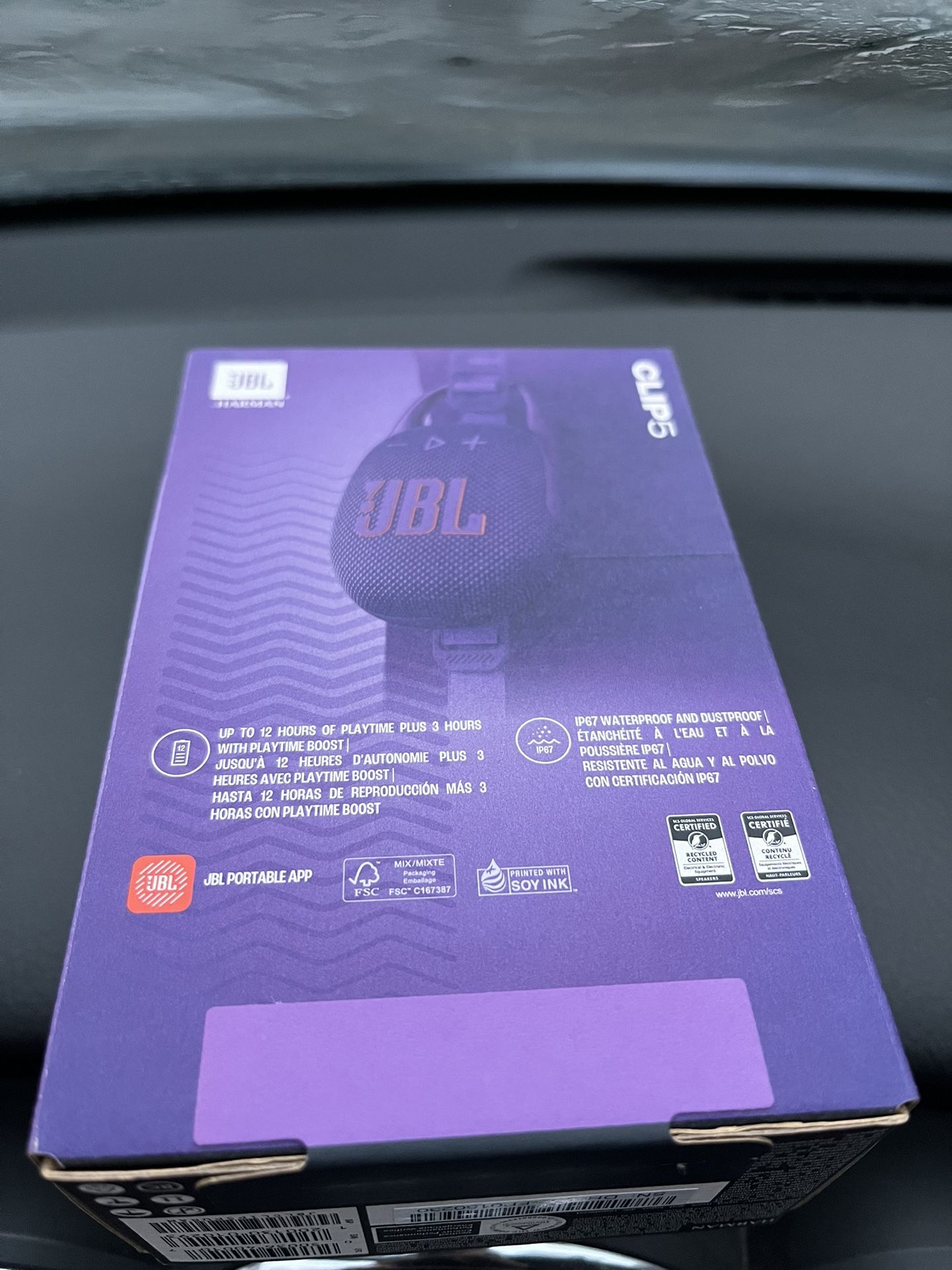 Bluetooth Speaker Jbl Clip 5 $45