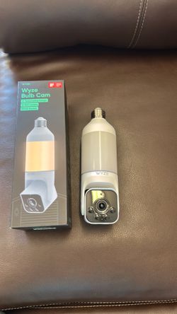 Wyze Bulb Cam —outdoor security