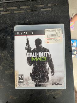 Game PS3. Mw3