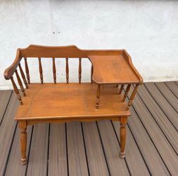 Telephone table/gossip chair