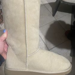 Winter White Tall Uggs