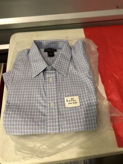 Big/Tall Men’s Dress Shirt #1 - 19 35/36 - New