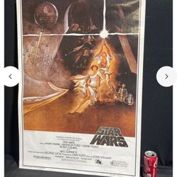 Original Star Wars Movie Poster 